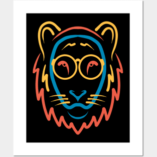 Cute lion Posters and Art